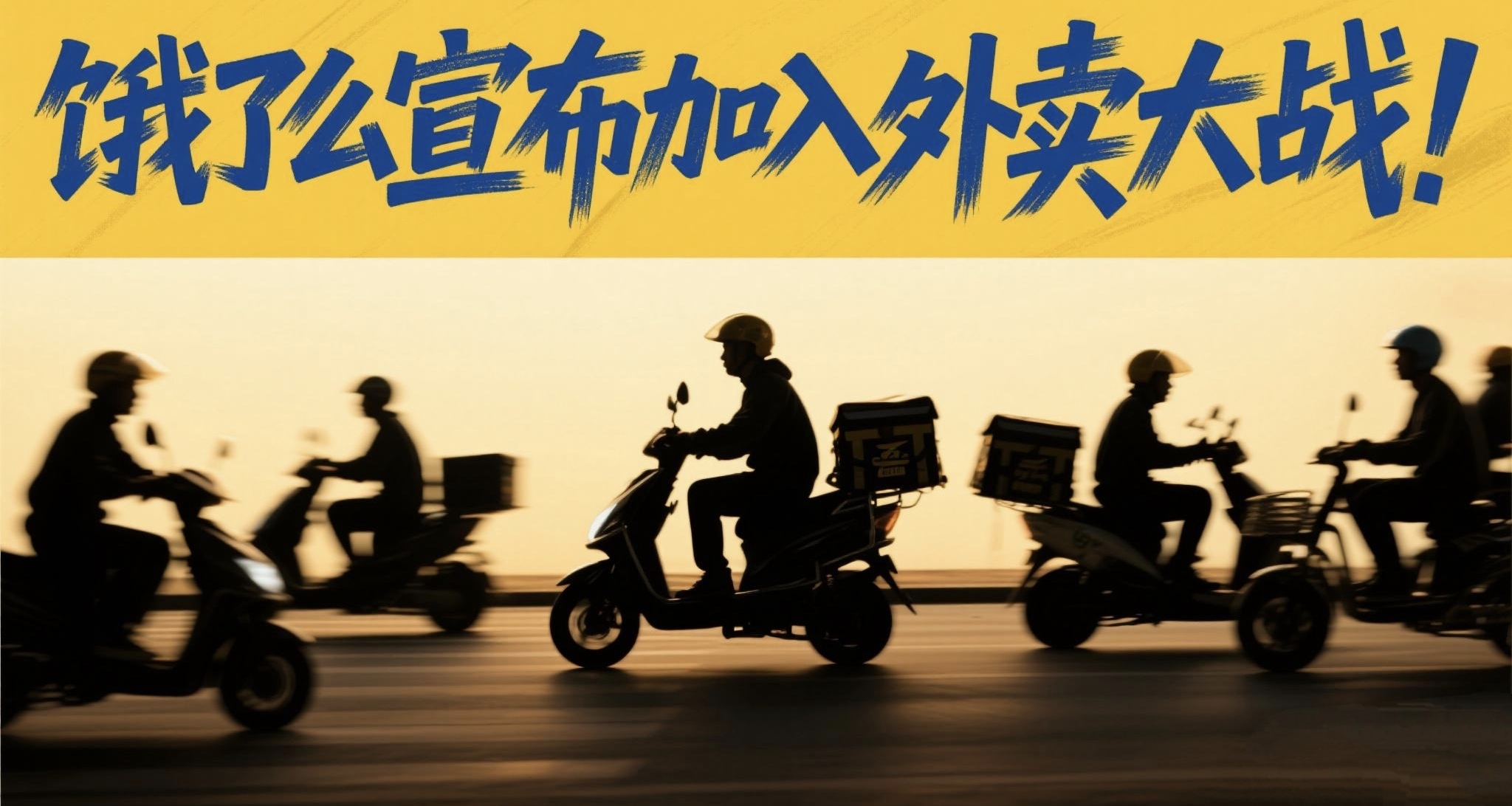 饿了么宣布加入外卖大战 !
