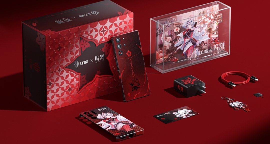 紅魔鳴潮椿聯名深度定製款手機六月開售