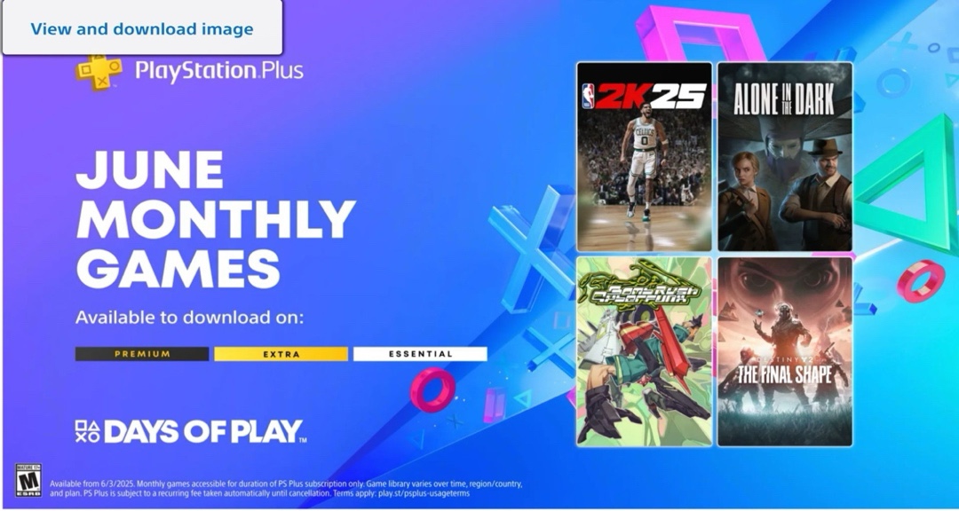 突发公布！PSN 6月一档入库作品！《NBA 2K25》领衔！