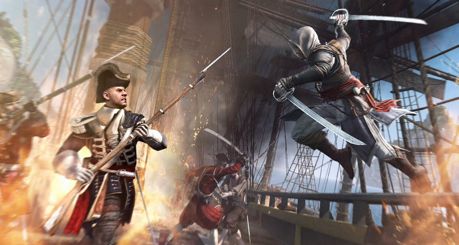 《AC4黑旗》重製版新泄露：官方Coser展示愛德華新造型