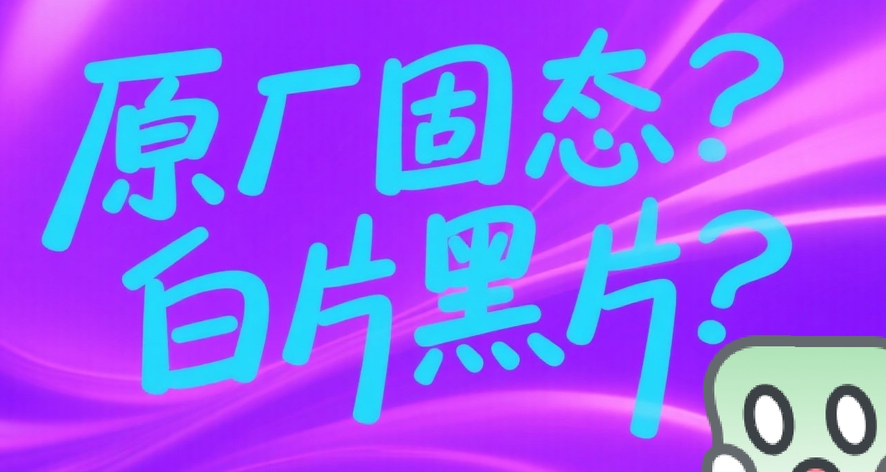 一買固態就踩坑?不知道什麼是原廠固態?白片黑片?今天來科普!