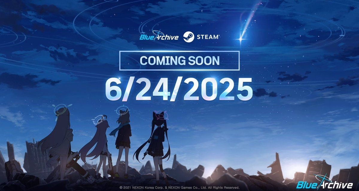 《蔚蓝档案》Steam 定档，6月24日开启别样冒险！
