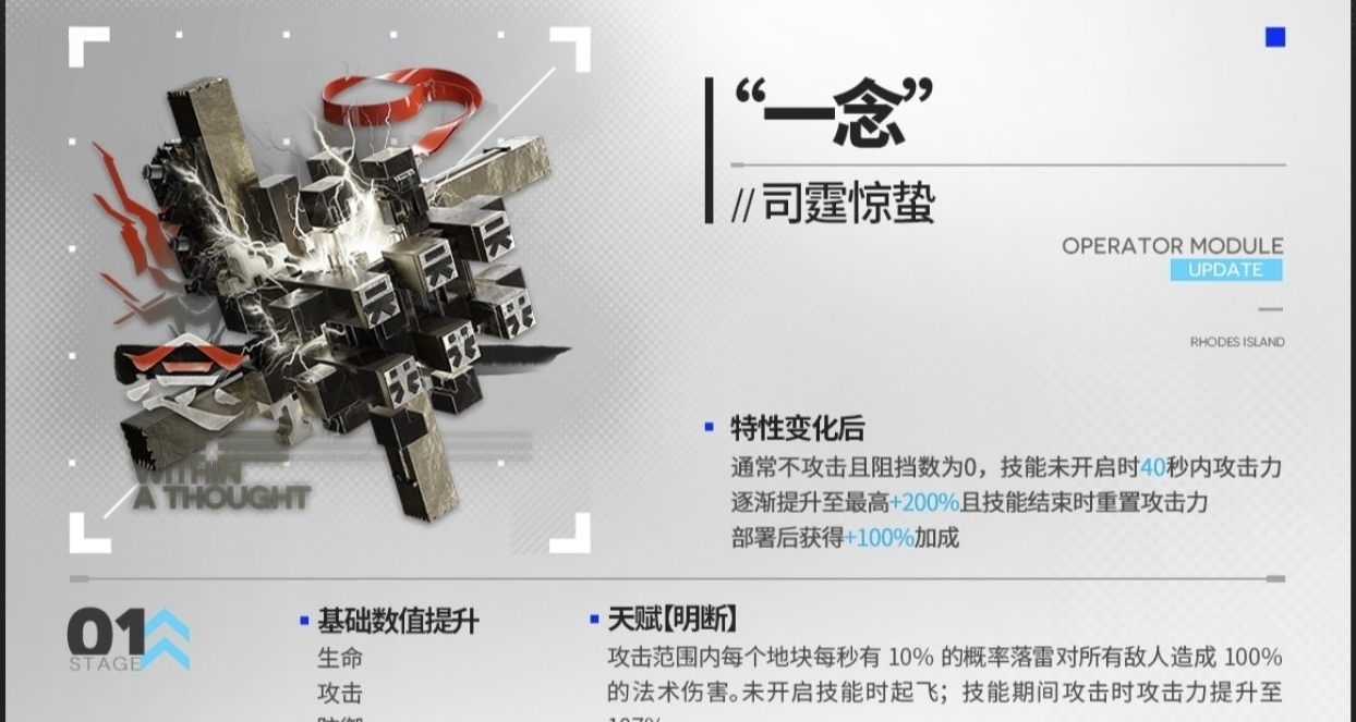 明日方舟司霆惊蛰，提丰，粉毛模组效果前瞻