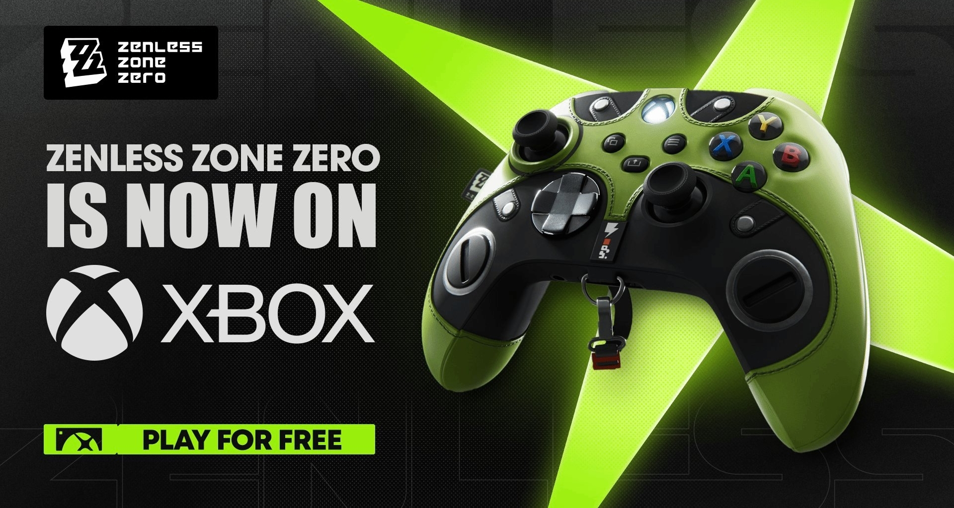 《絕區零》週年限定Xbox手柄公佈！不上架 通過活動贈送
