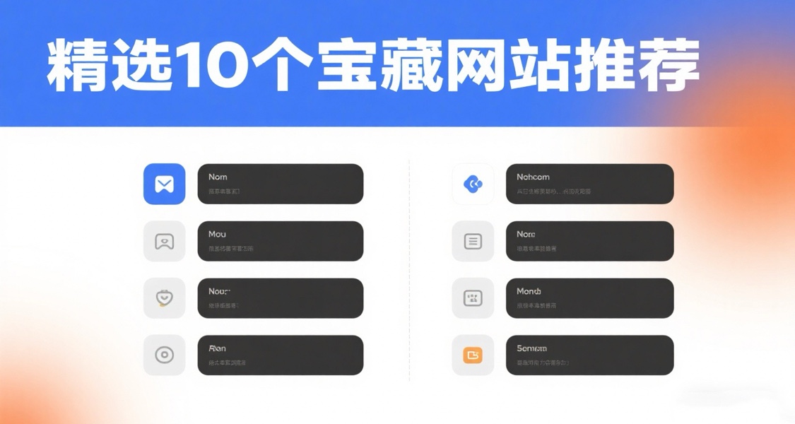 收藏必備！10個超好用的網站