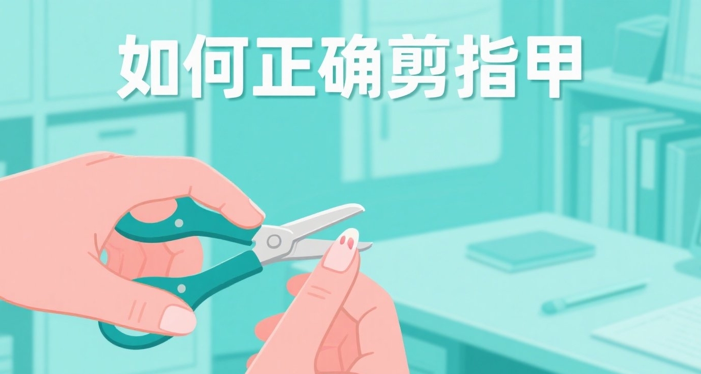 從“痛”到“舒適”：正確剪指甲的祕訣