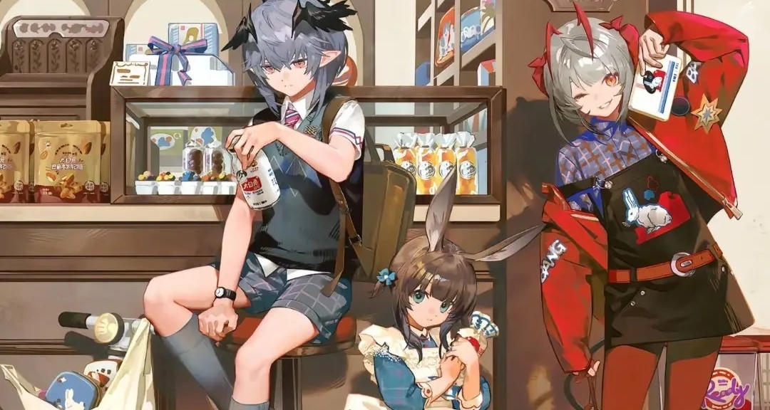 明日方舟×大白兔聯名奶糖，今日上午10點開售，售價￥118/套！