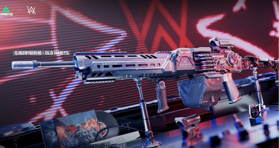 並不送 AWM 也不是 PTR-32 皮！而是送 QJB201 聯動皮膚