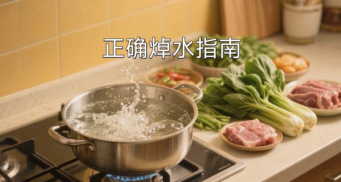 廚房基本功：如何正確焯水？