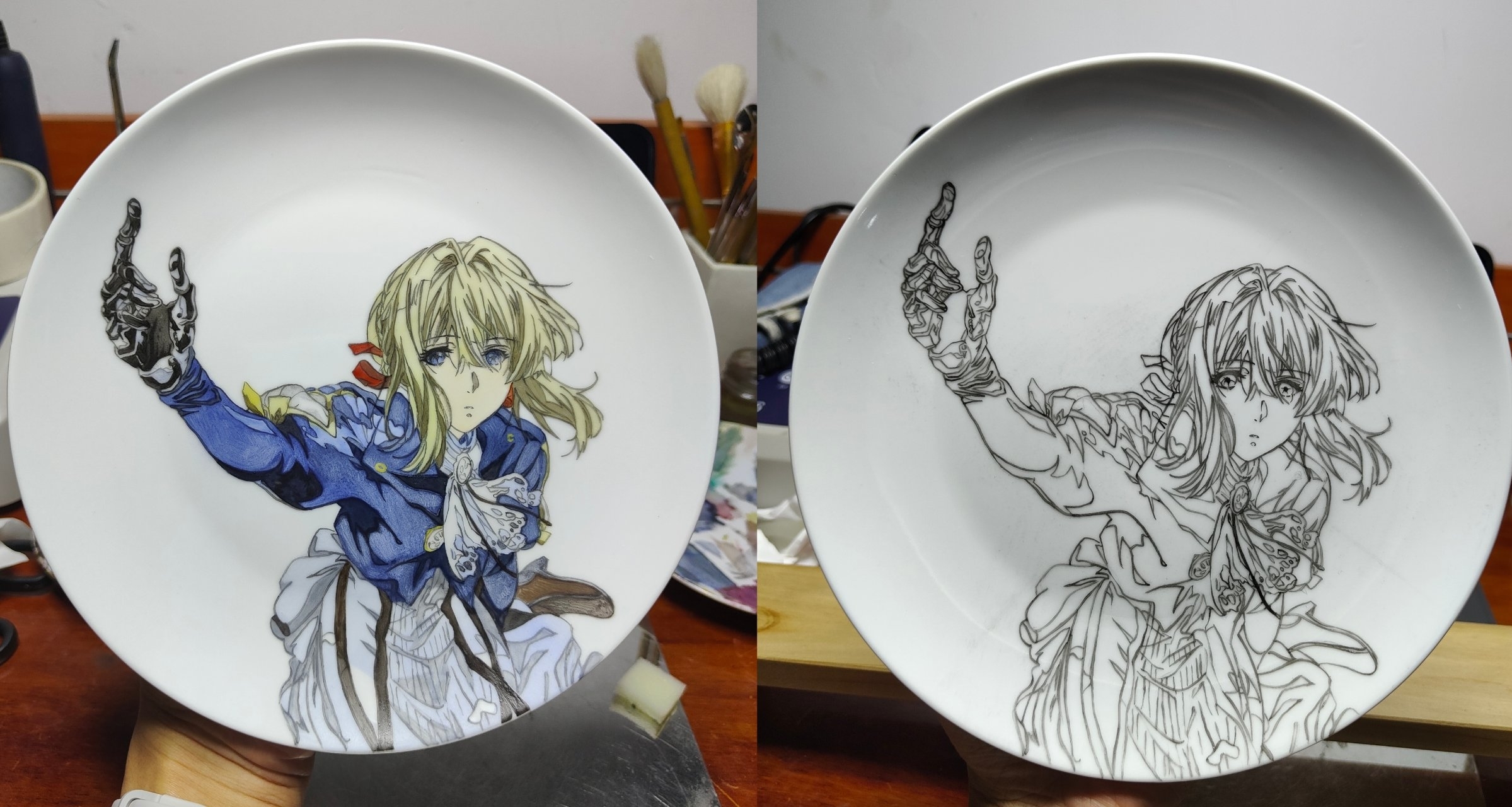 画了个薇尔莉特