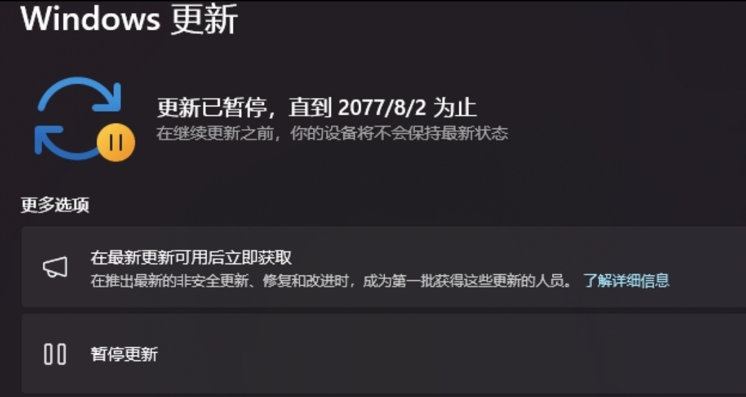 一條設置讓你的系統告別自動更新