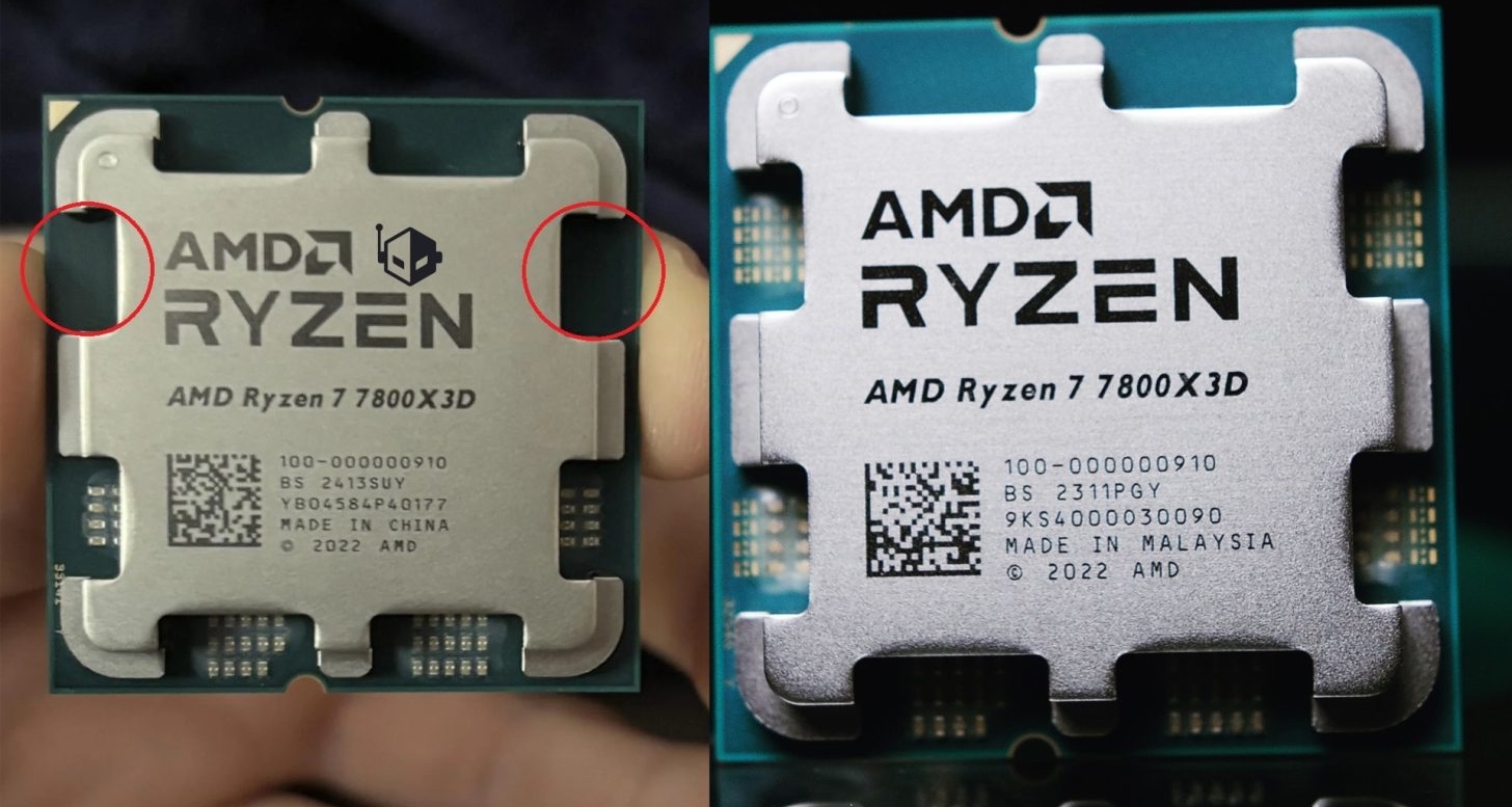部分Ryzen7000系列缺失部分電容：非假貨，主動變更！