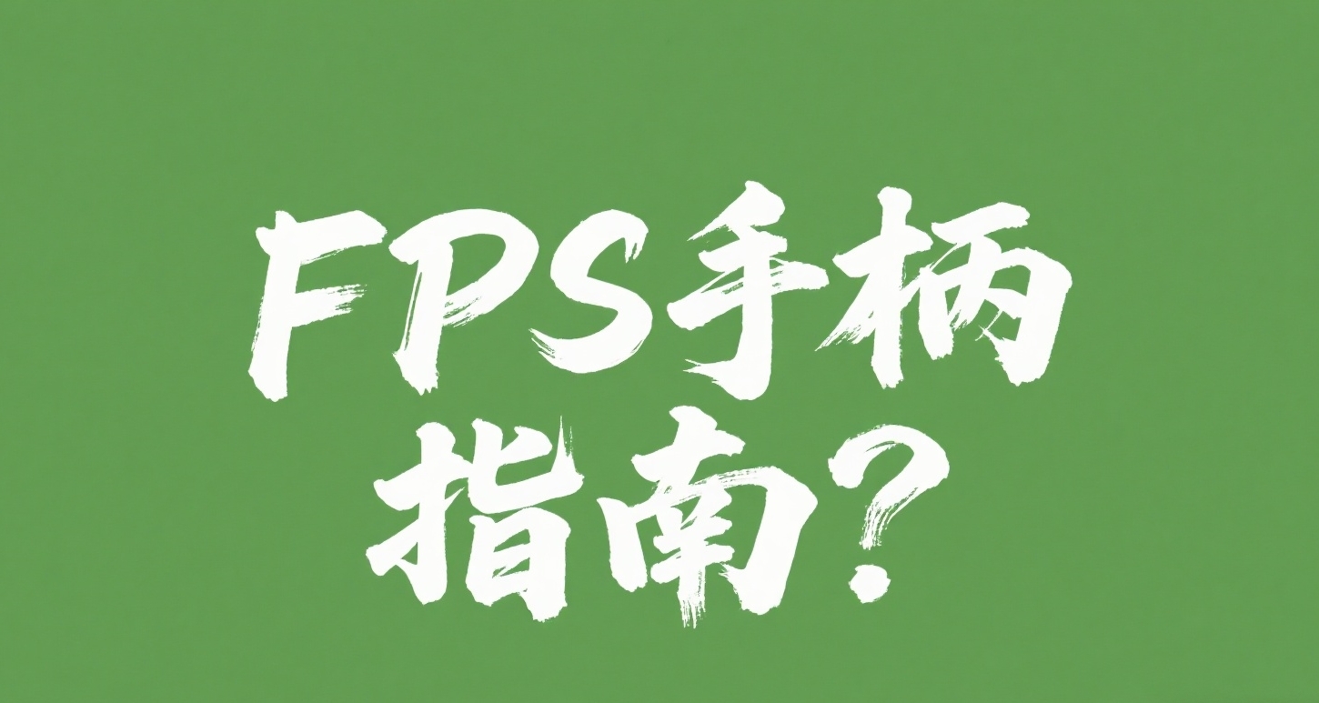 別再亂選！FPS玩家必看的手柄科普推薦合集