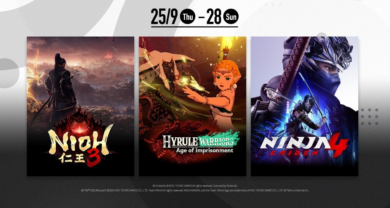《忍者龍劍傳4》等新作海報曝光：光榮特庫摩確認參展東京電玩展！