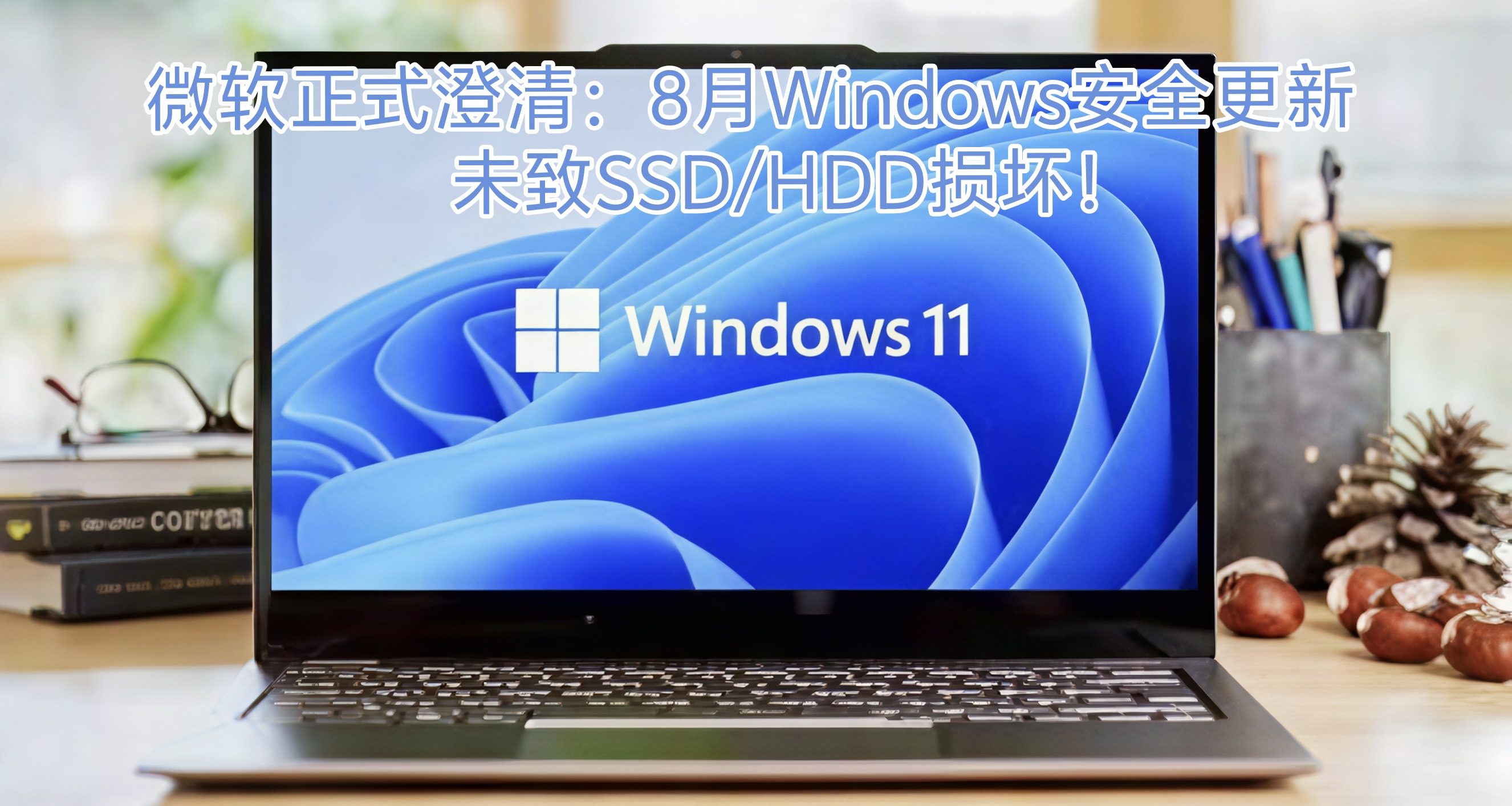 微軟澄清：8月安全更新未致SSD/HDD損壞，正聯手羣聯追查真正原因