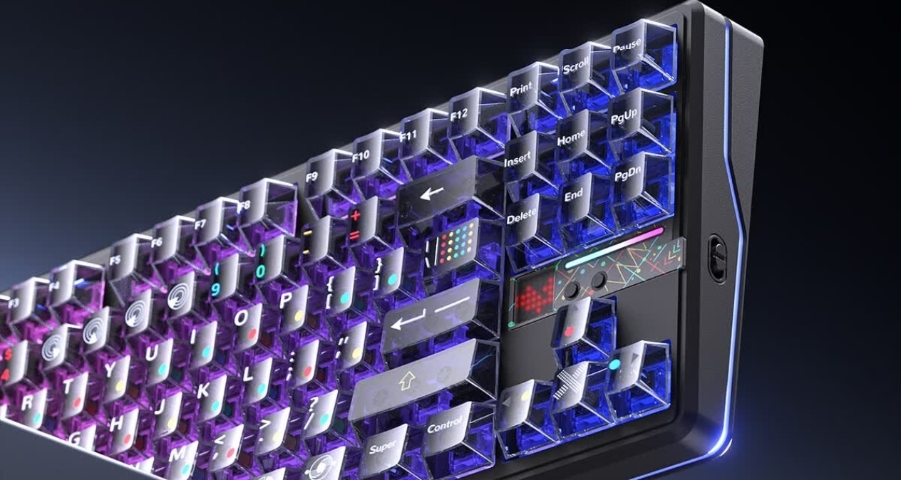 給機械鍵盤上上壓力！電池容量1W2？碳纖維的定位板？雙8K？