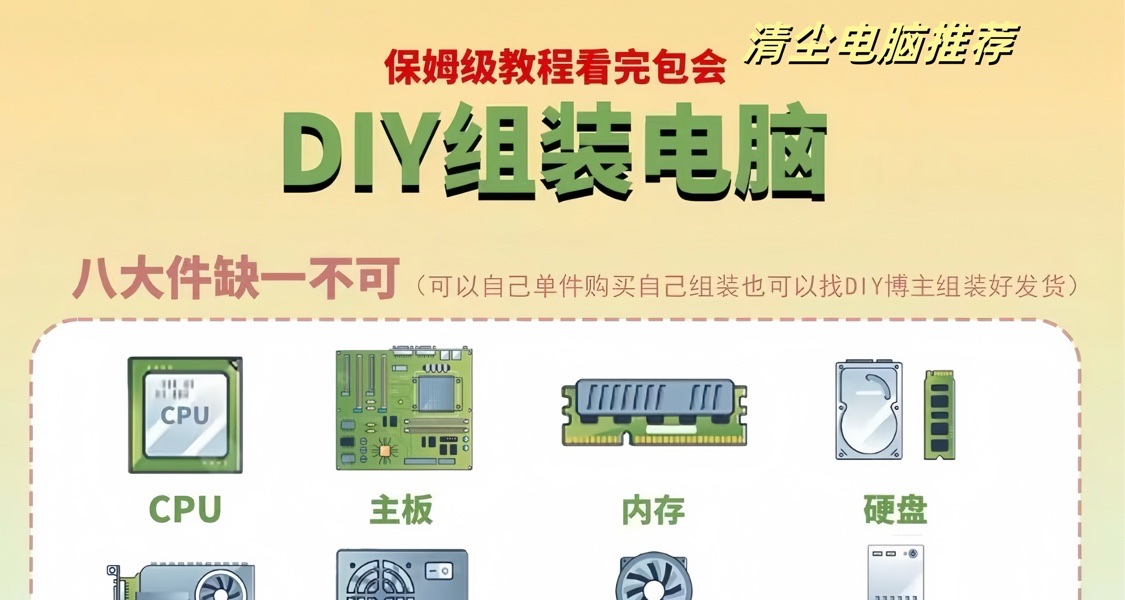 保姆級教會小白電腦組成