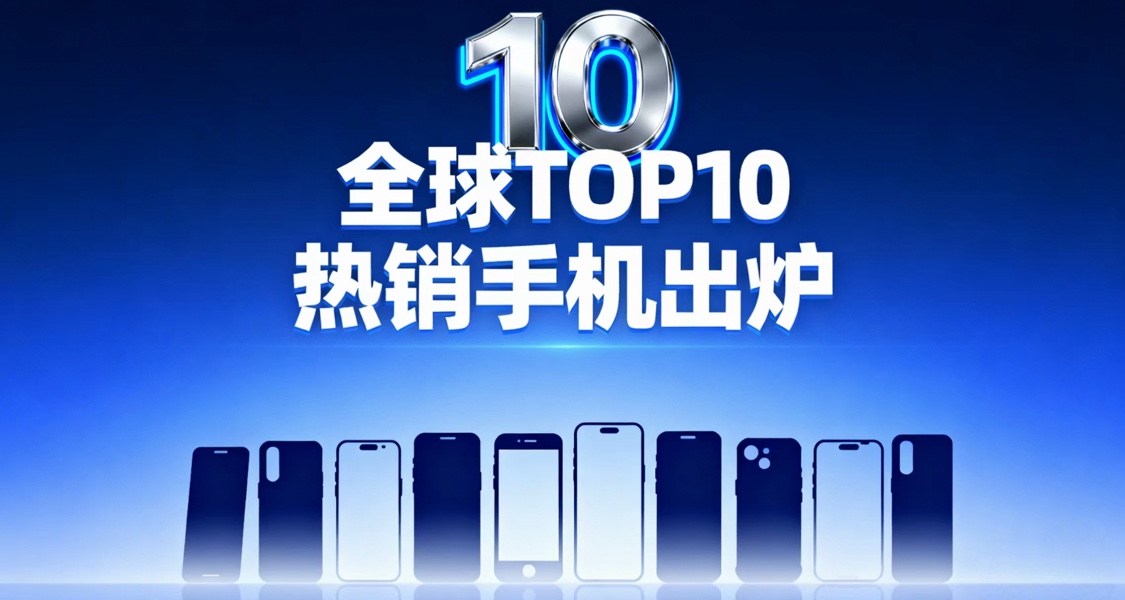 🌍 全球 TOP10 熱銷手機出爐