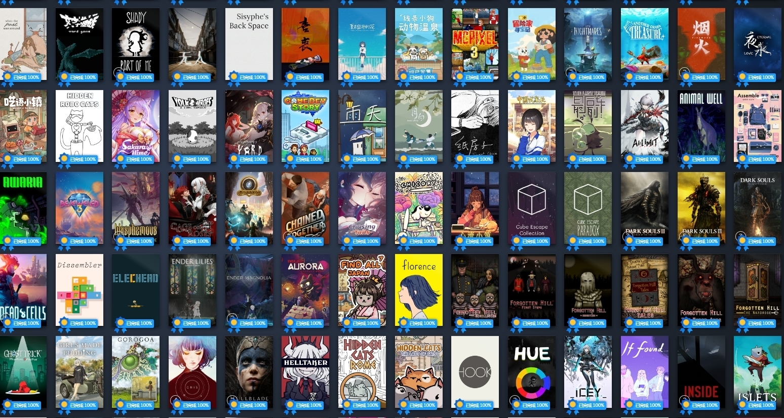 25年100款遊戲全成就記錄（下）