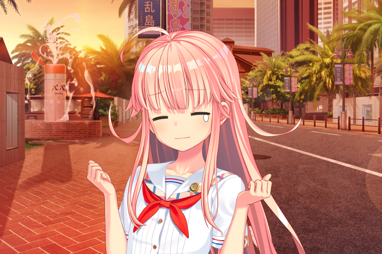 我明明是前辈啊？才不是loli呢！