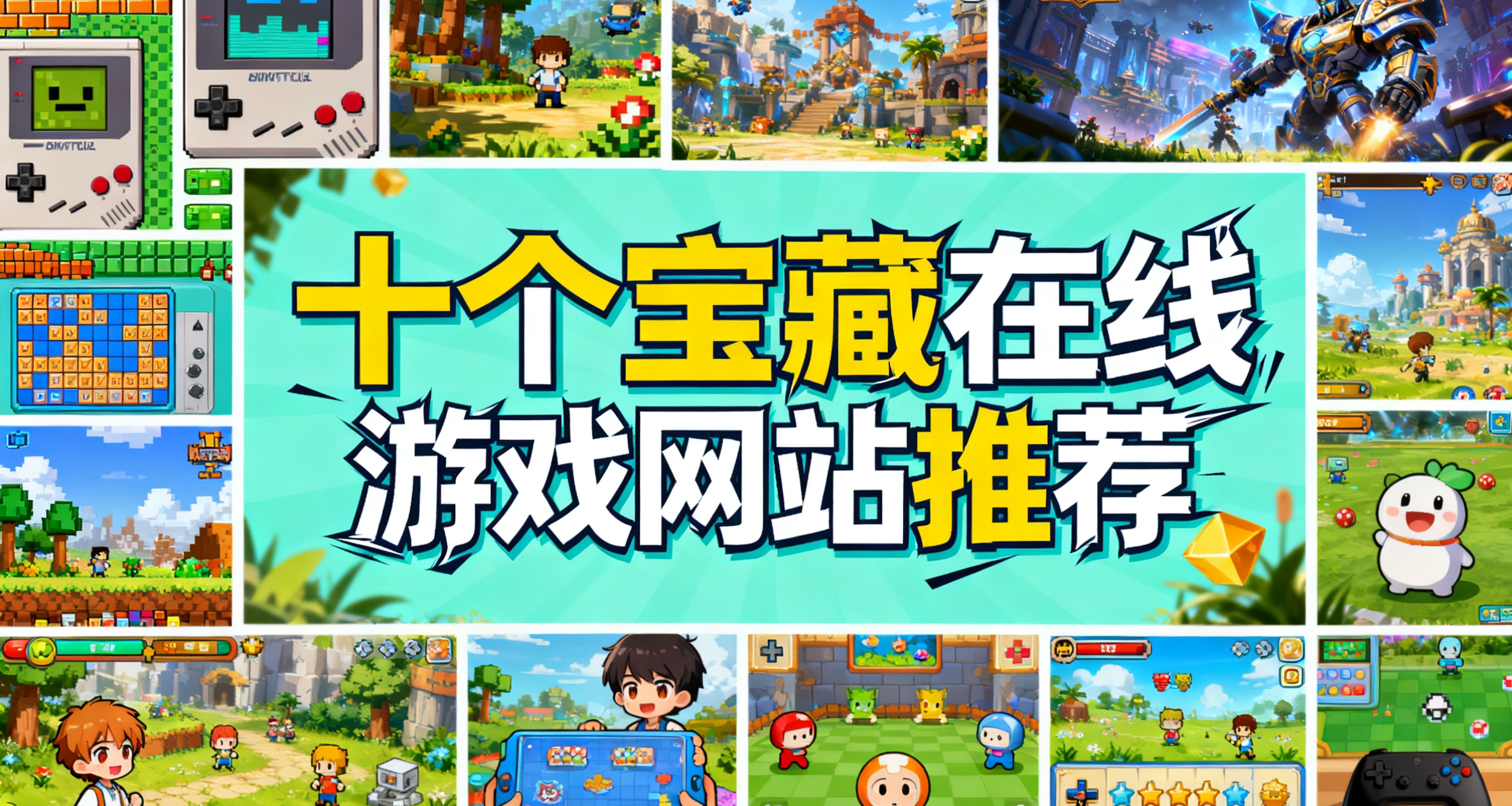 十个免费在线游戏平台推荐，点开即玩！