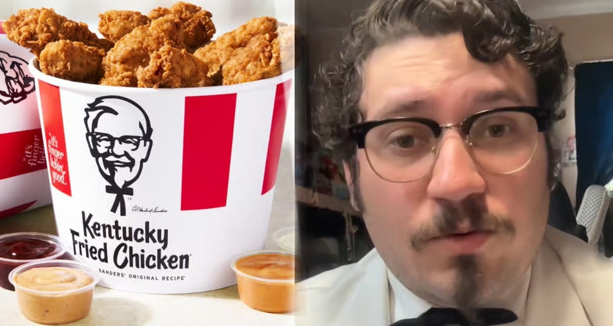 男子自称肯德基创始人后代，遭官方拉黑后“怒晒”机密配方