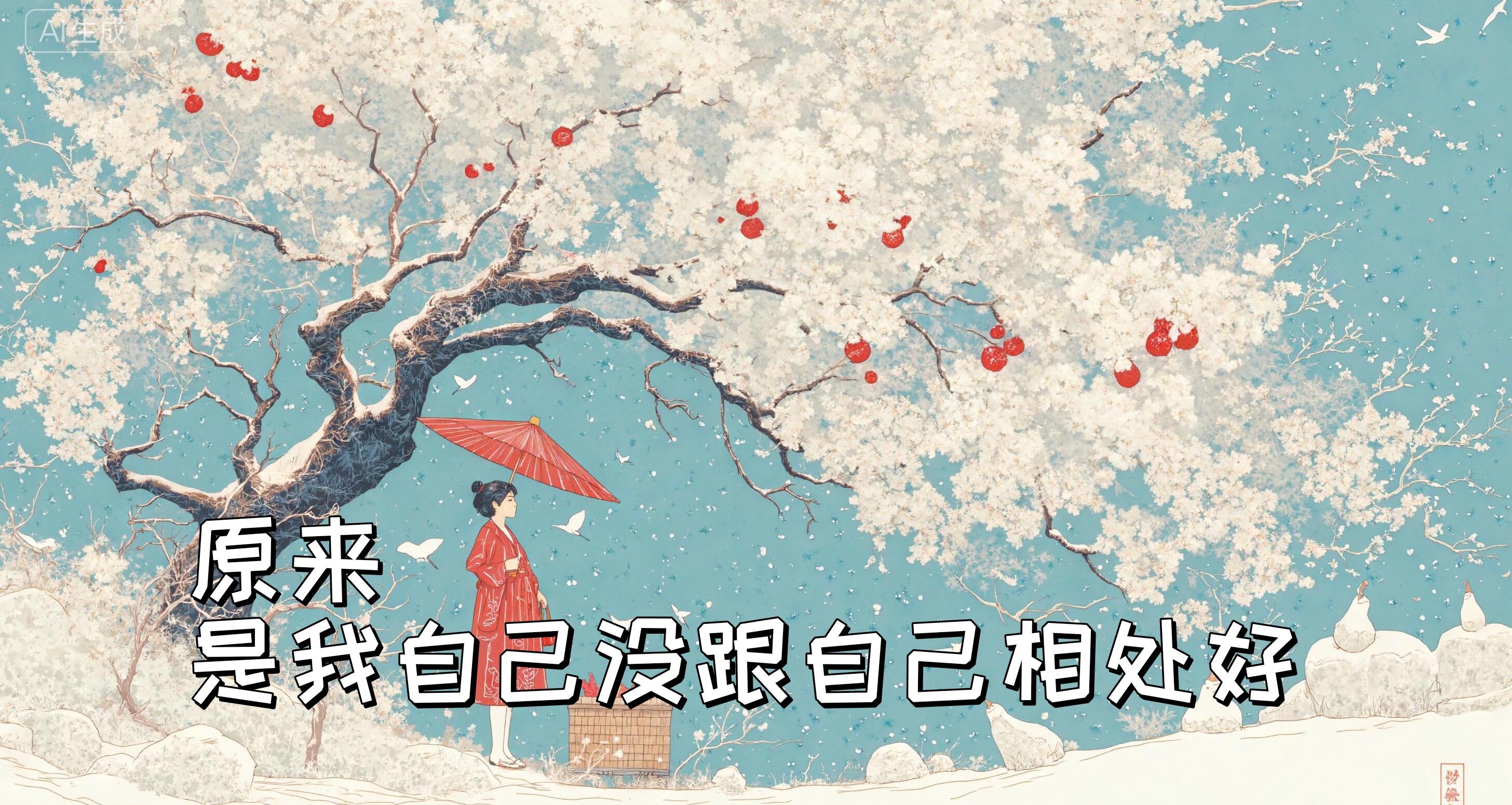 原来，是我自己没跟自己相处好