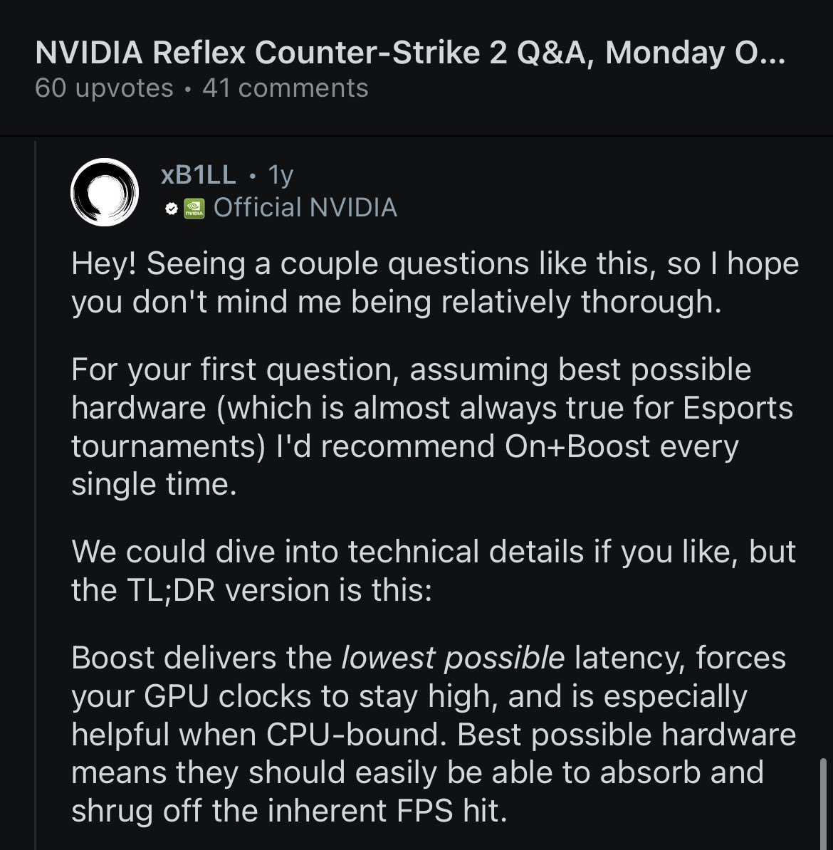 reflex开启和加速哪个好？6图严肃论证！