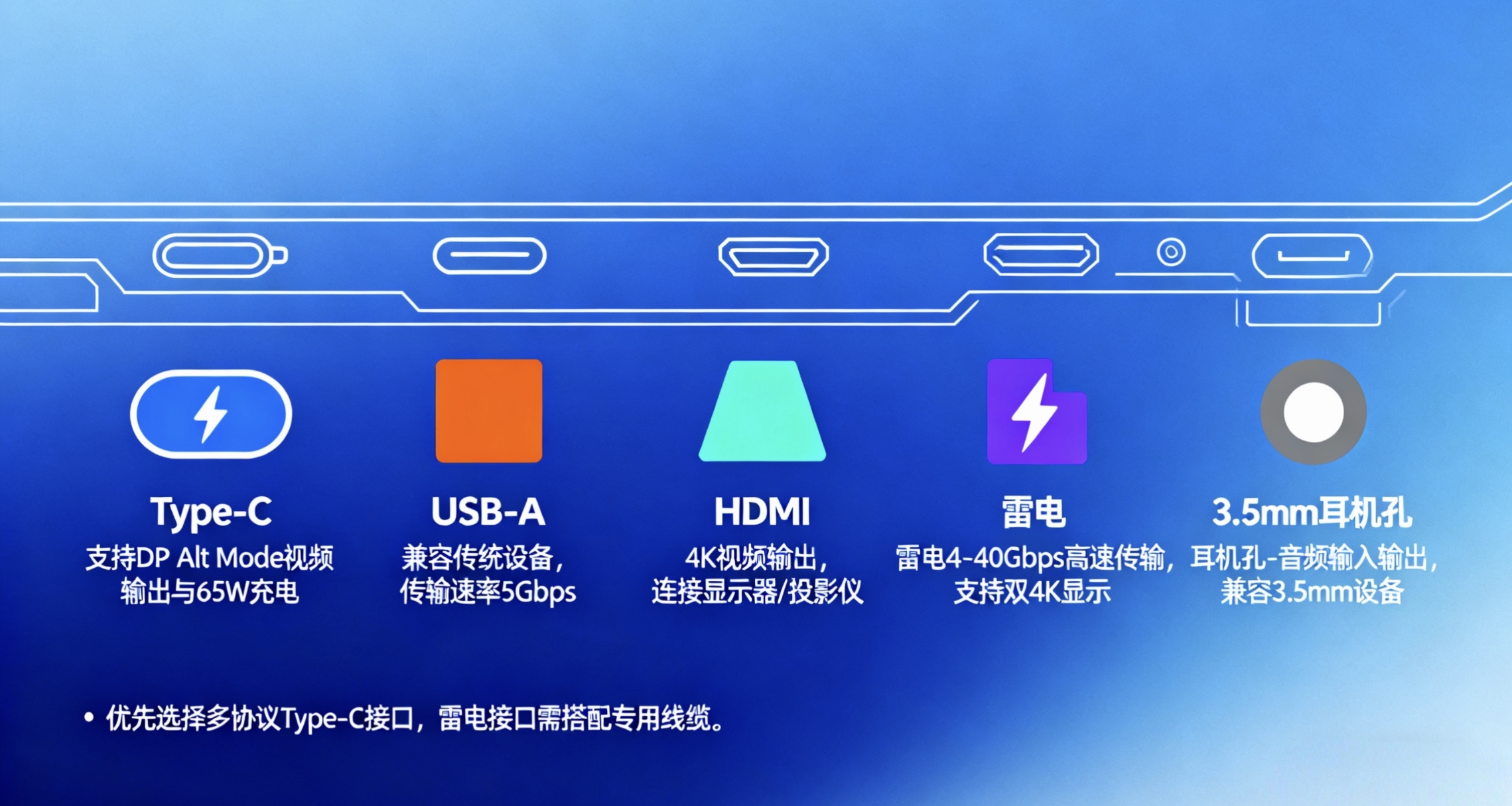 游戏本外接显示器怎么选连接线？连接线怎么用很关键。