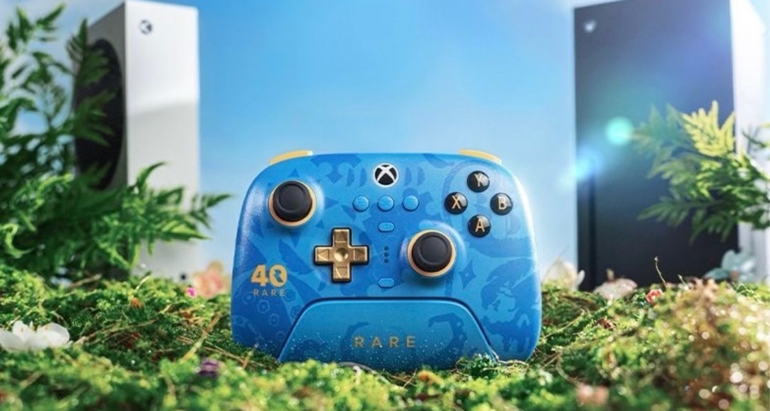 40週年聯名！《盜賊之海》工作室Rare+Xbox授權，顏值拉滿的手柄