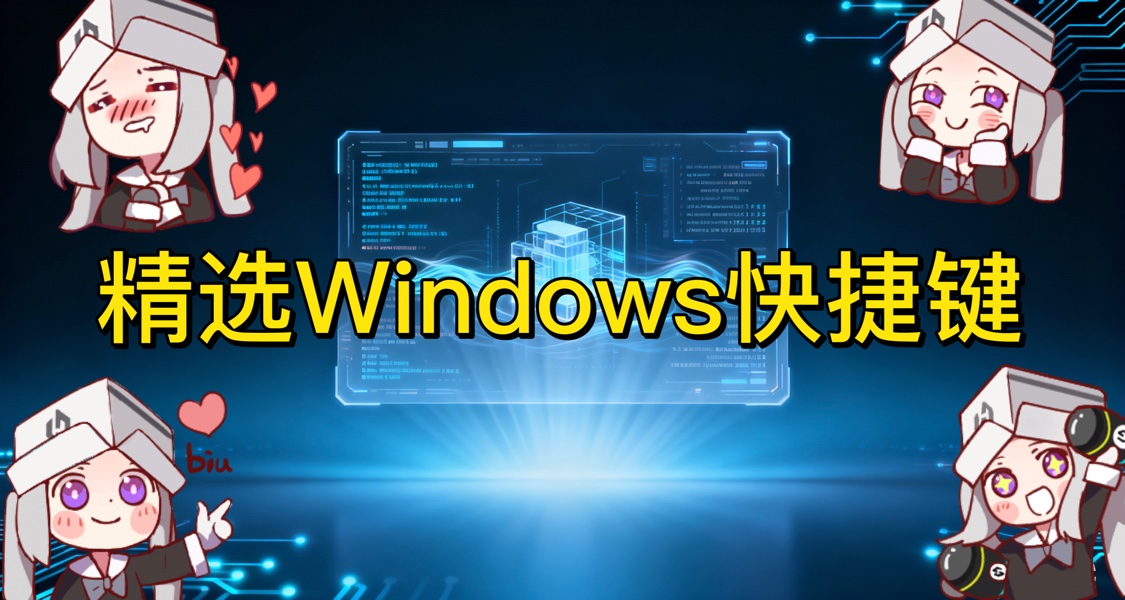 精选Windows快捷键合集：不用背太多，会这些就够了