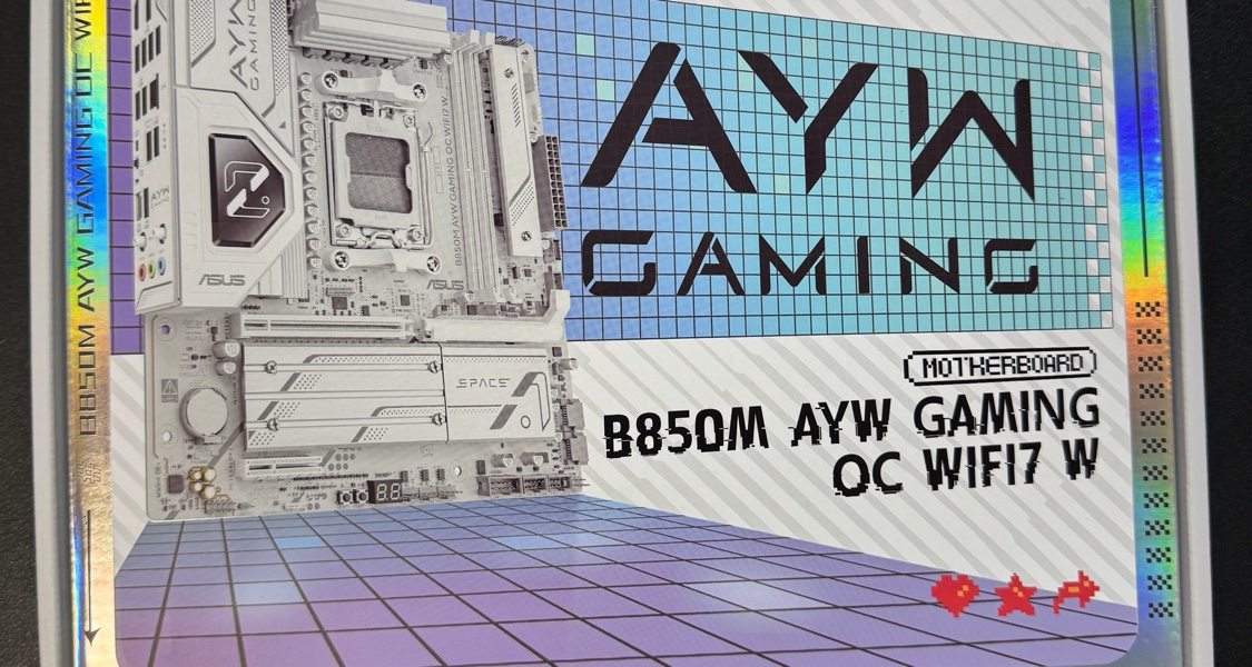 華碩 B850M AYW Gaming OC 年度最高性價比MATX主板