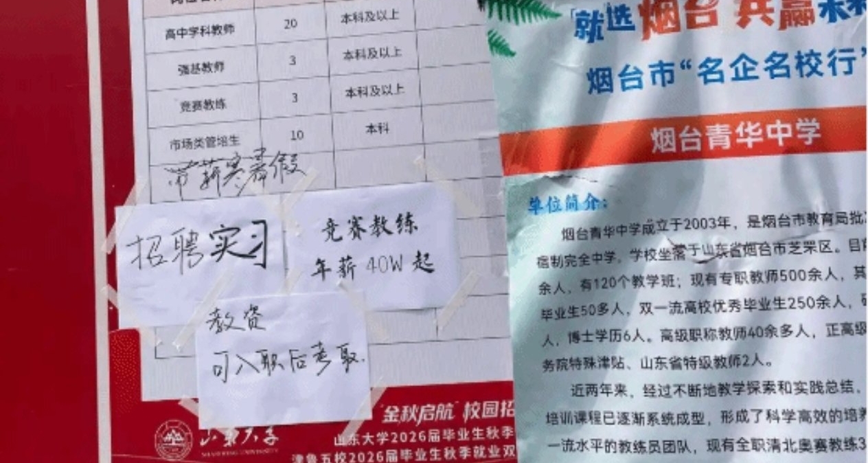中学40万年薪聘竞赛教练，竟收不到一份简历