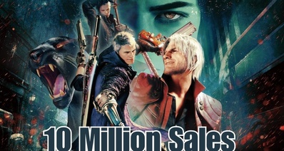 《鬼泣5》官宣销量破千万!卡普空认为是动画改编成功引流!