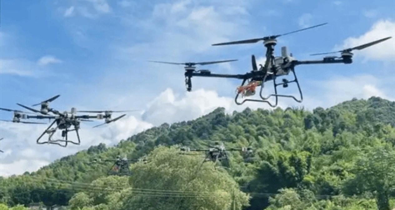 00後用無人機運竹子月入4萬！單日運輸10噸以上！