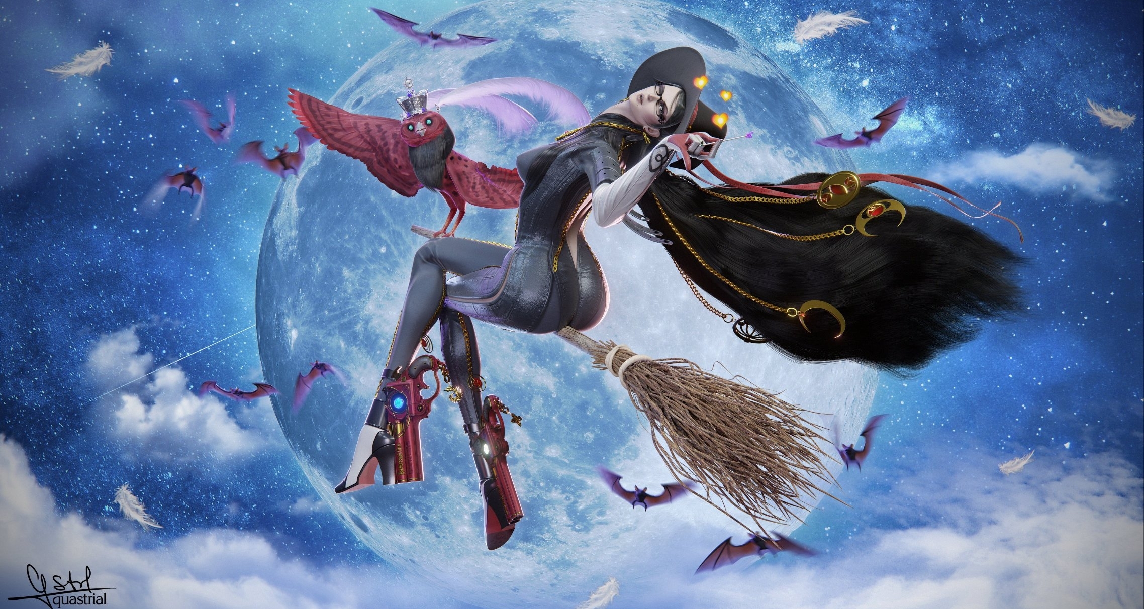 《獵天使魔女》開發者堅稱：貝姐的眼鏡如同內衣，絕對不能摘掉