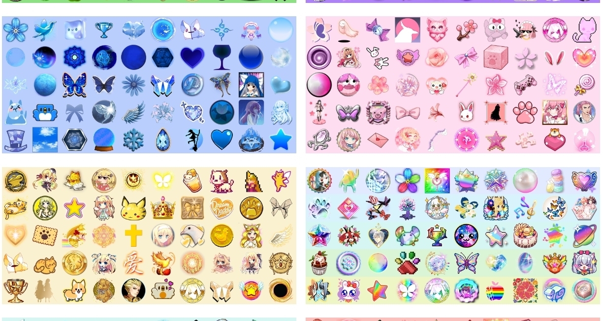 快看上面，有Steam中最好看的徽章！