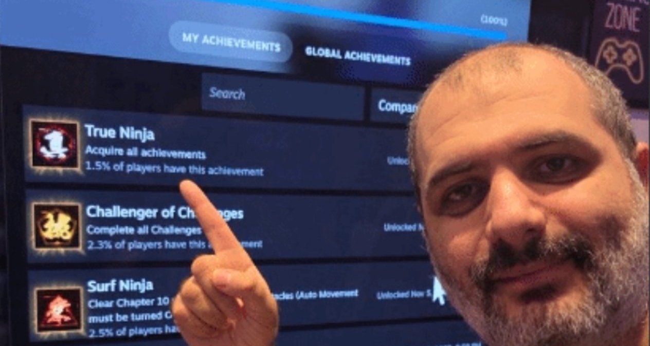 “沙特肝帝”轉戰PC後首秀：輕鬆拿下《忍龍4》全成就