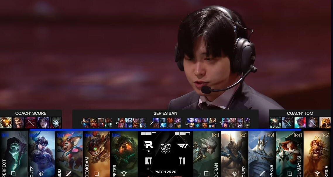 【快訊】神祇歸位巔峯處，六度捧杯耀世間。T1 3：2 KT，獲S15冠軍