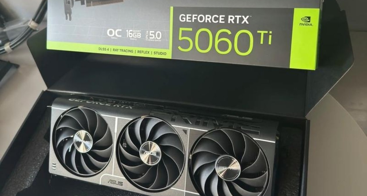 曝RTX 5060 Ti 16GB货源告急：未来数周或将缺货涨价