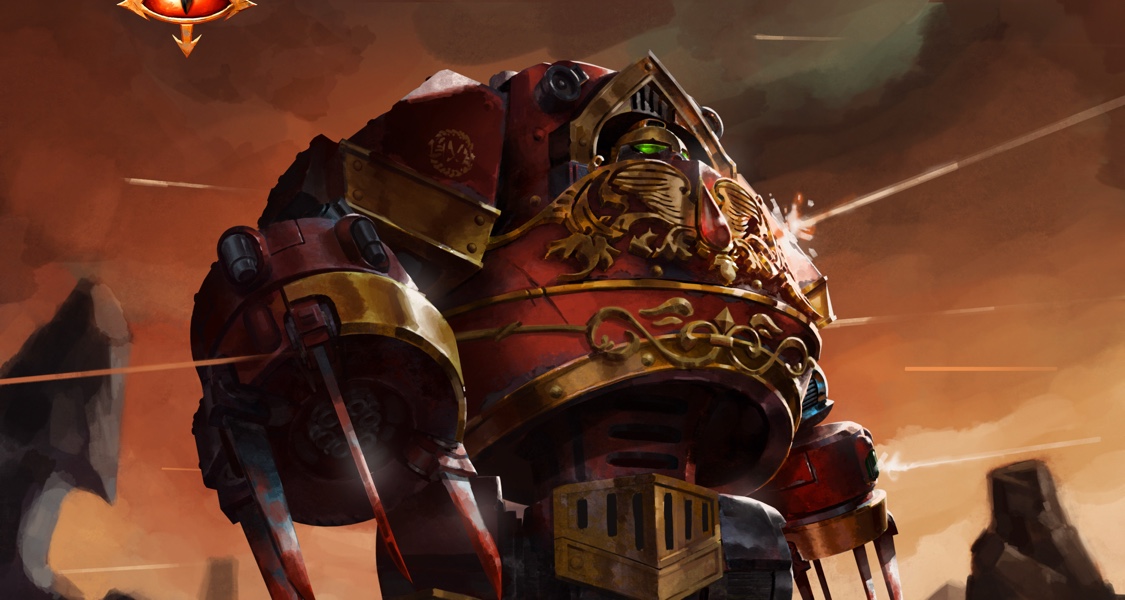 《戰錘：荷魯斯之亂—軍團》卡牌插畫