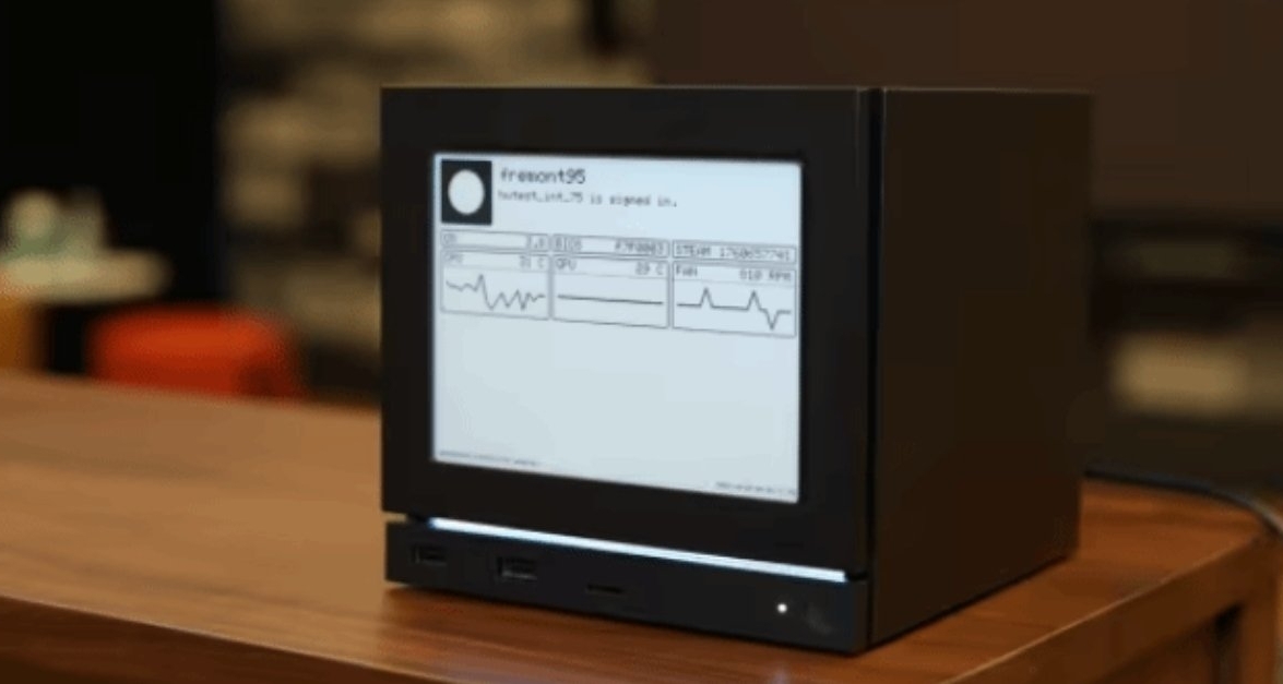 Steam主機電子墨水屏不對外售賣 可顯示溫度等數據