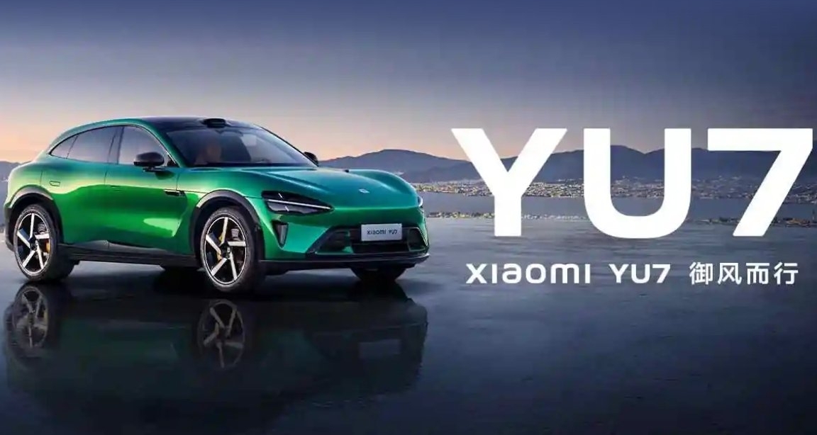 雷軍發文表示小米YU7是10月SUV銷量中國第一