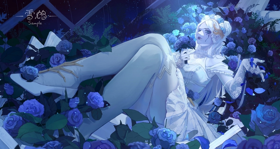 今天是『守望先鋒』黑百合的生日 祝我們百合生日快樂！