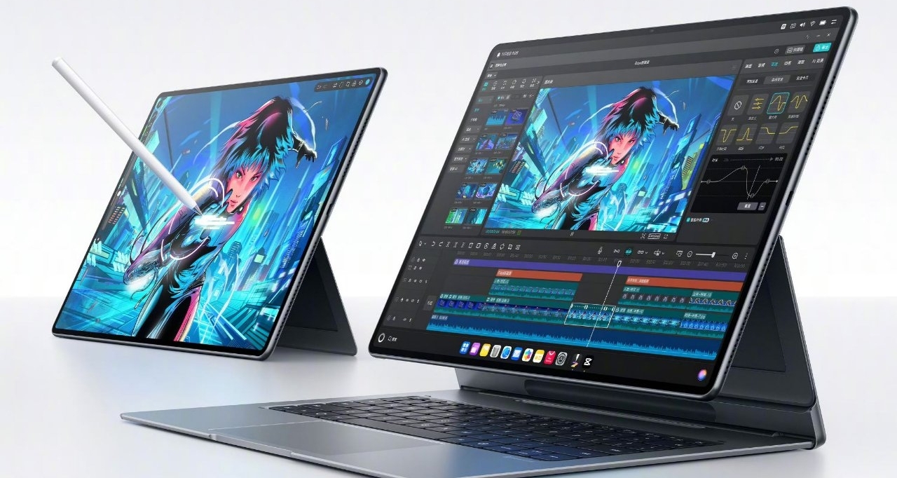 华为MatePad Edge官宣：超旗舰新品鸿蒙二合一平板电脑