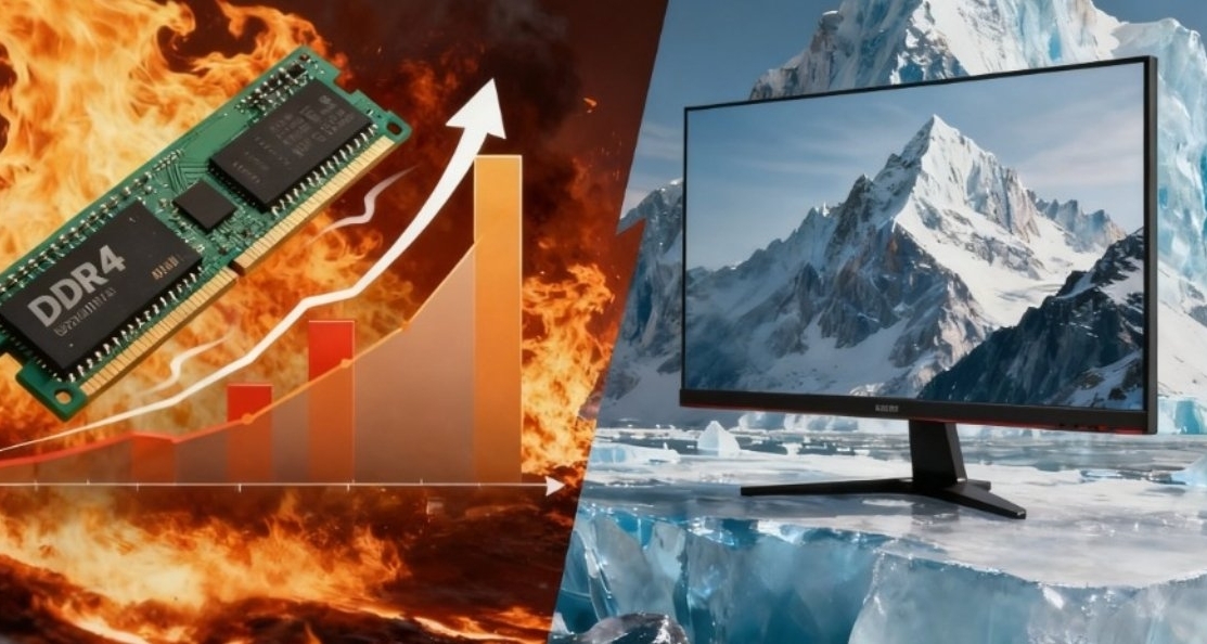 內存條漲價速度超越黃金，DIY市場遭遇“冰火兩重天”
