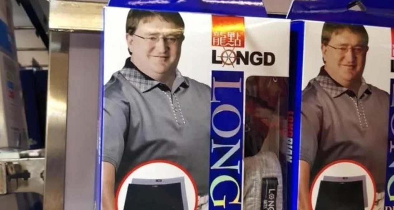 國外超市驚現G胖“代言”中國內褲，包裝印“特大肥佬褲”引熱議