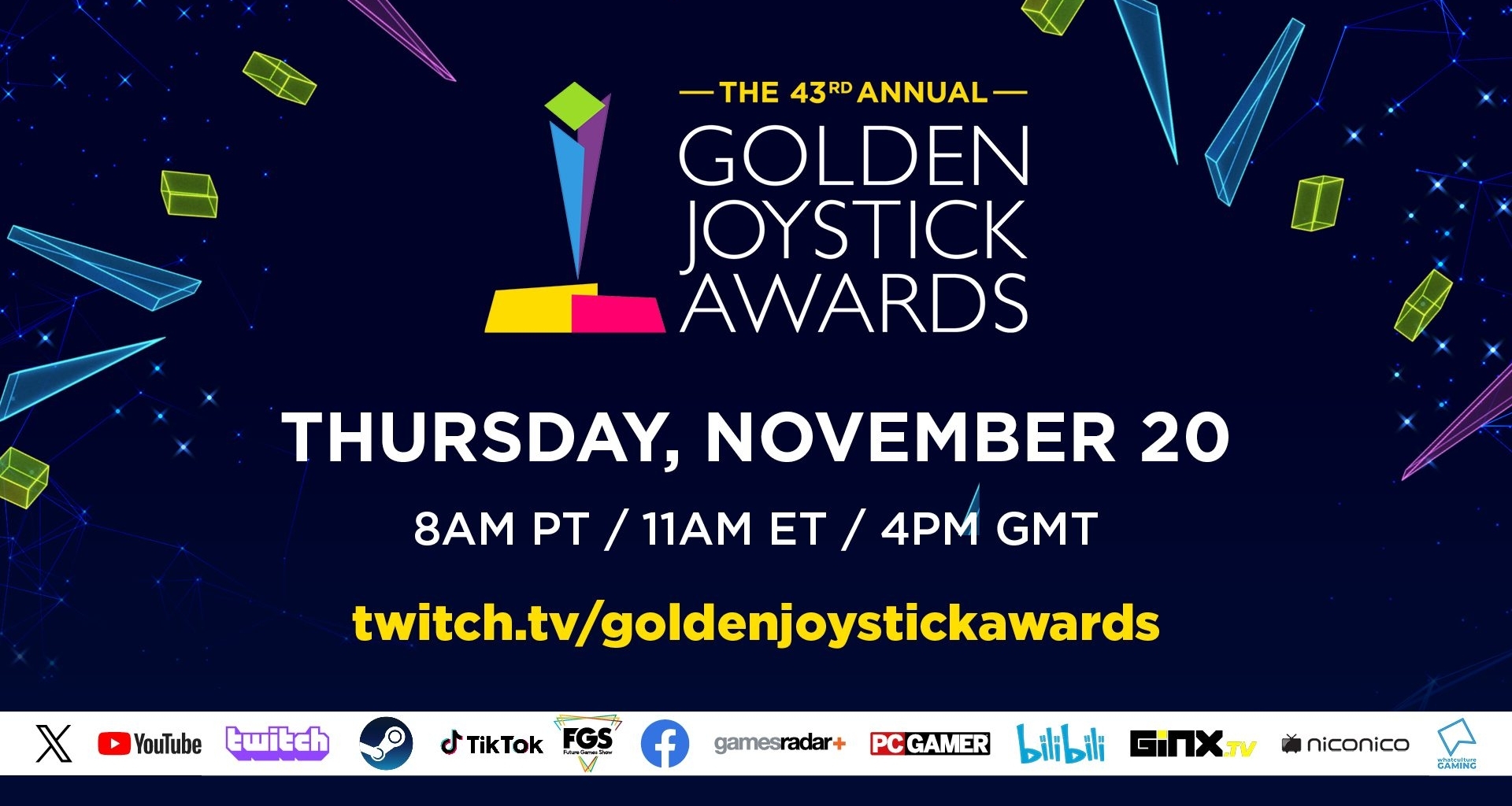 2025金摇杆奖项出炉！持续更新中