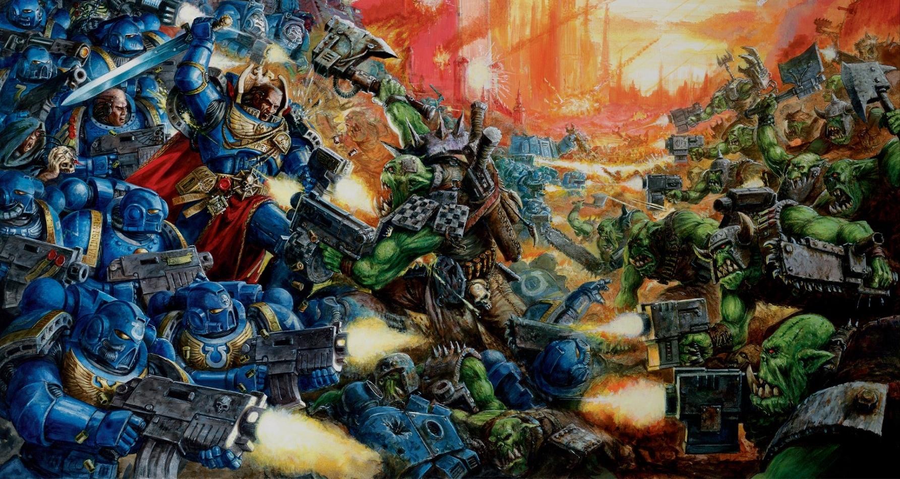 戰錘40K｜陣營聚焦—歐克蠻人