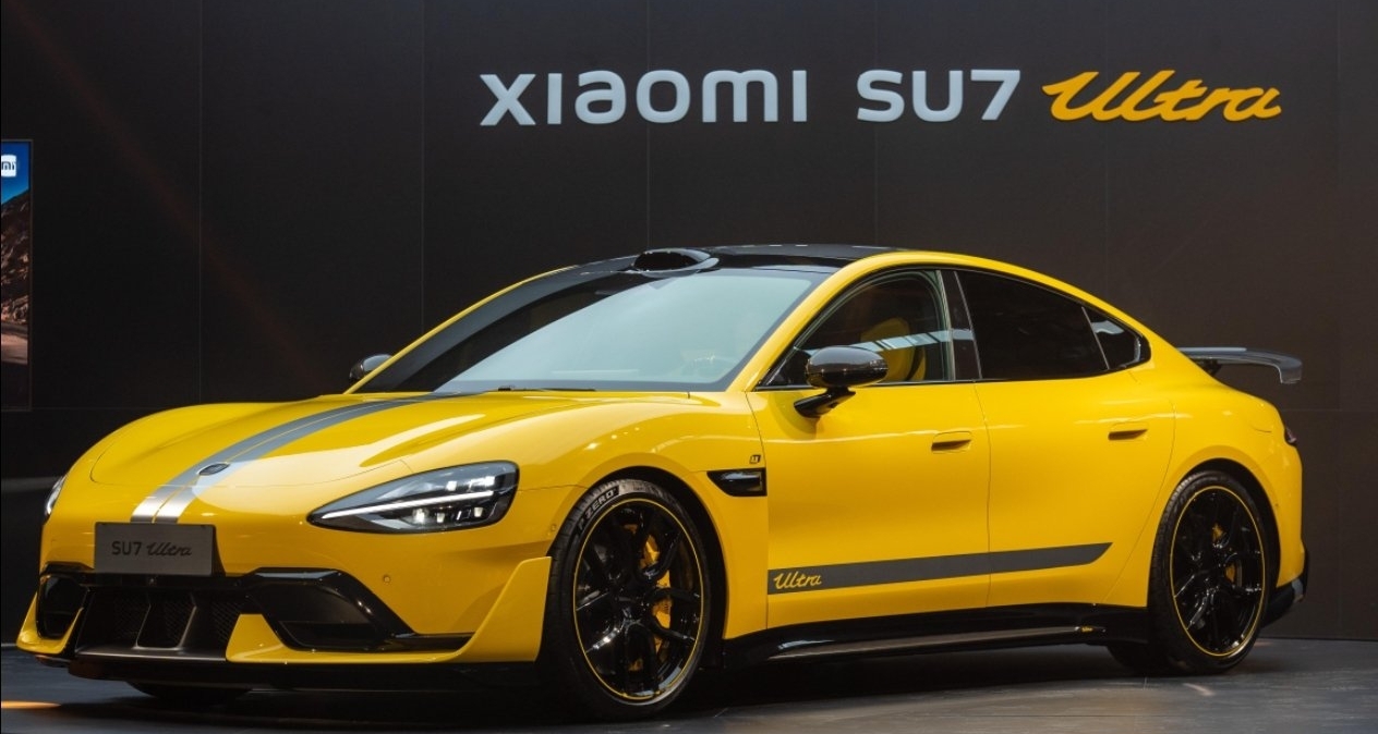 新能源車加速榜：小米SU7 Ultra屈居第二 華爲系未入榜